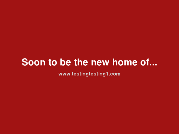 www.testingtesting1.com