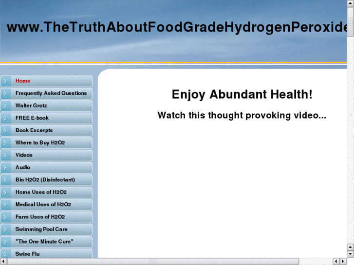 www.thetruthaboutfoodgradehydrogenperoxide.com