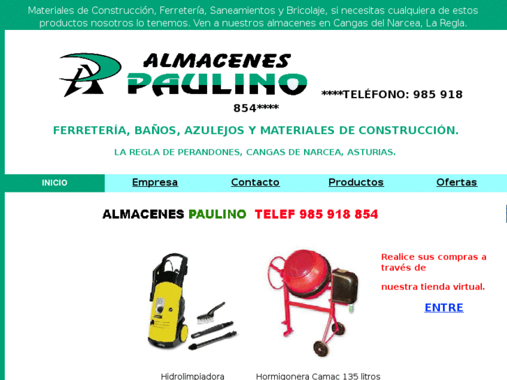 www.almacenespaulino.com