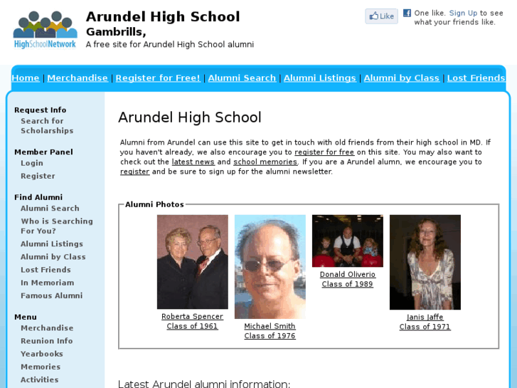 www.arundelhighschoolalumni.com