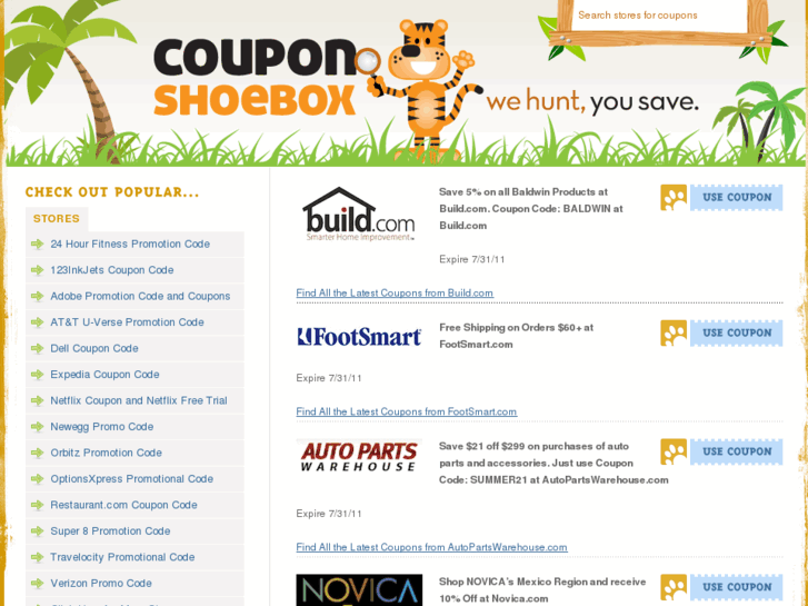 www.couponshoebox.com