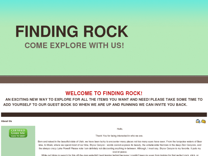 www.finding-rock.com