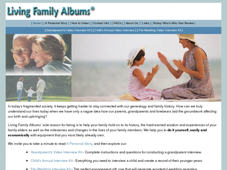 www.livingfamilyalbums.com