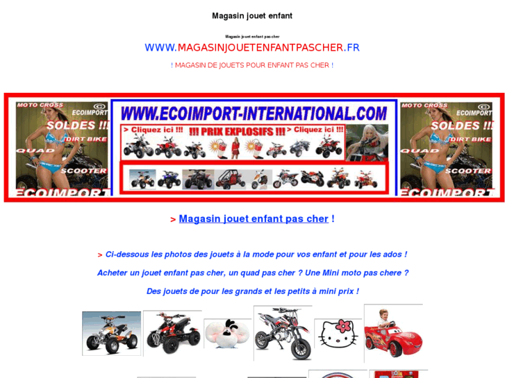 www.magasinjouetenfantpascher.fr