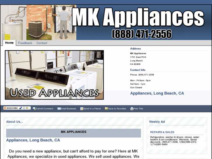 www.mkappliances.net