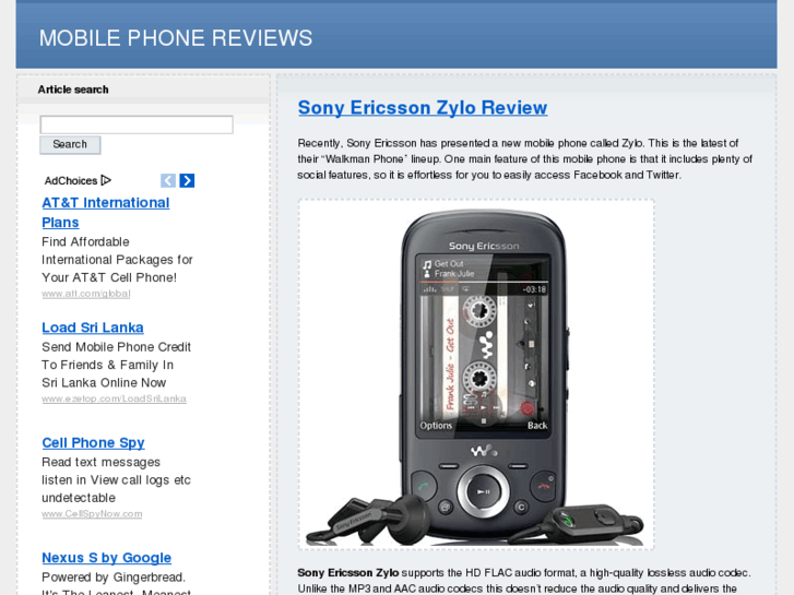 www.mobilephone-reviews.com