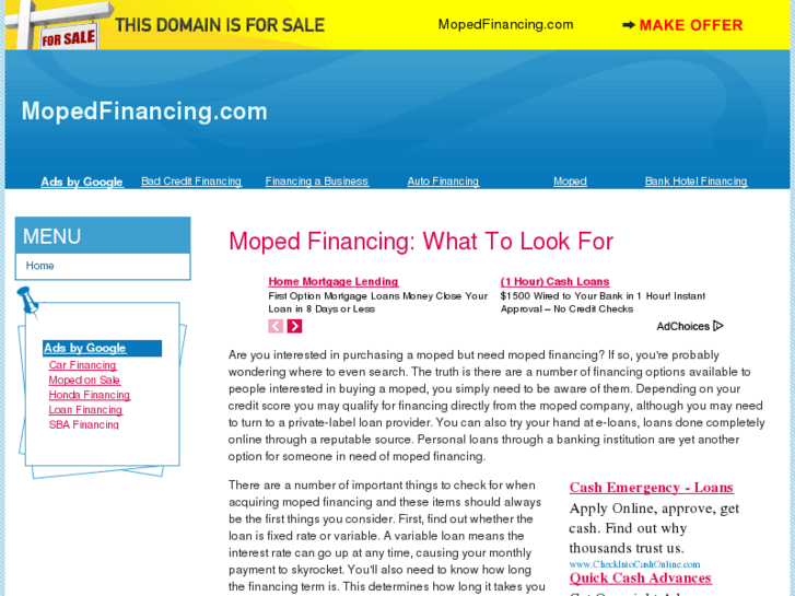 www.mopedfinancing.com