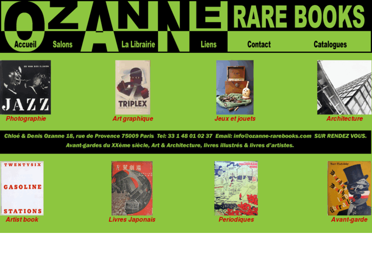 www.ozanne-rarebooks.com