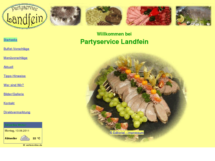 www.partyservice-landfein.de