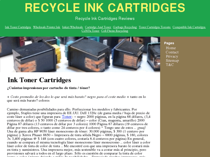 www.recycleinkcartridges.info