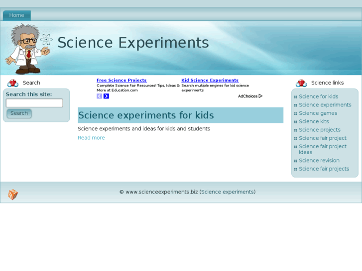 www.scienceexperiments.biz