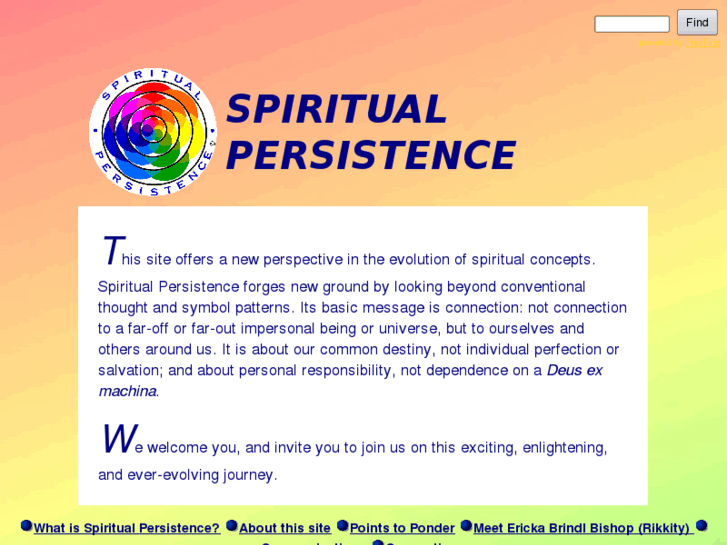 www.spiritualpersistence.com