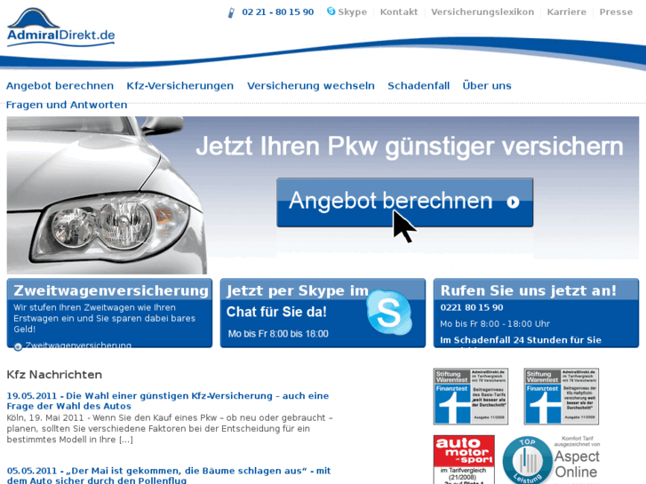 www.admiral-autoversicherung.com