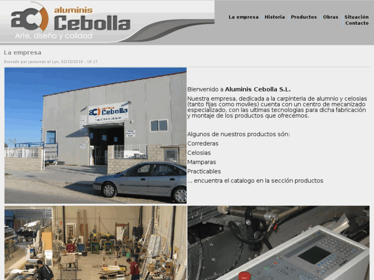 www.aluminiscebolla.com