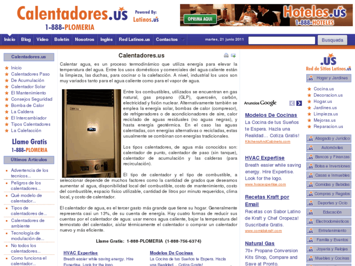 www.calentadores.us