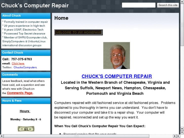 www.chuckscomputerrepair.com