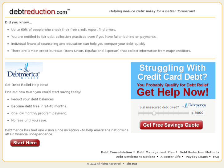 www.debtredcution.com