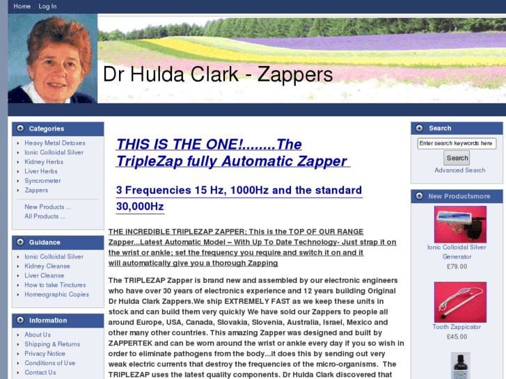 www.drhuldaclark-zappers.com