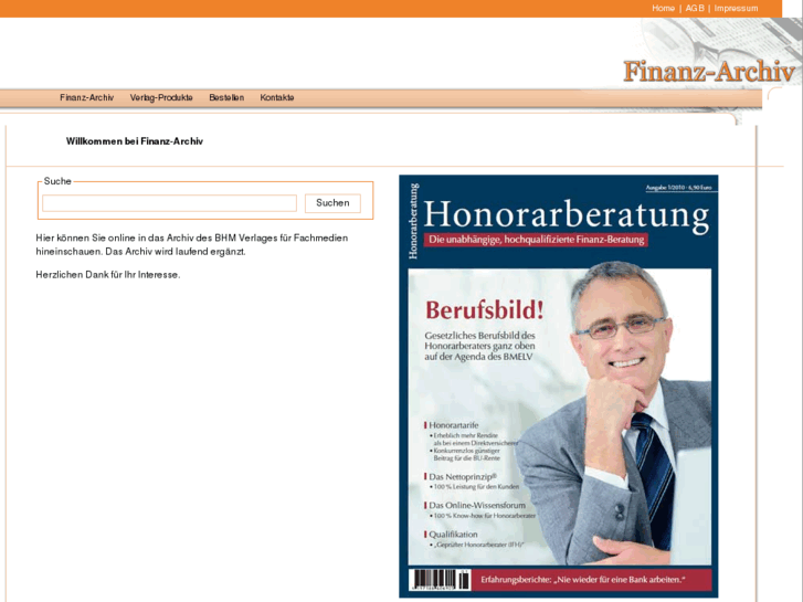 www.finanzarchiv.com