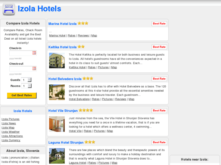 www.izolahotels.com