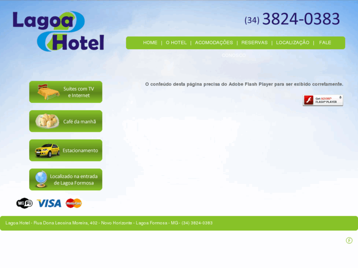 www.lagoahotel.com.br