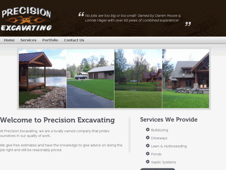 www.precisionexcavatingofmio.com