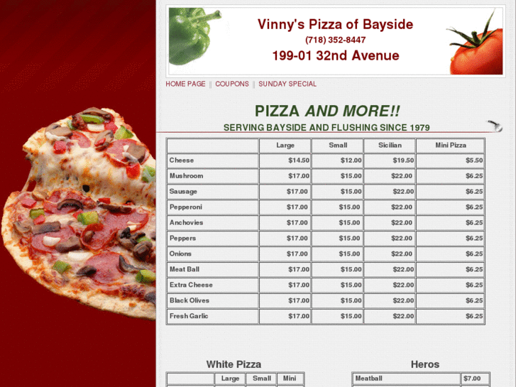 www.vinnyspizza.net