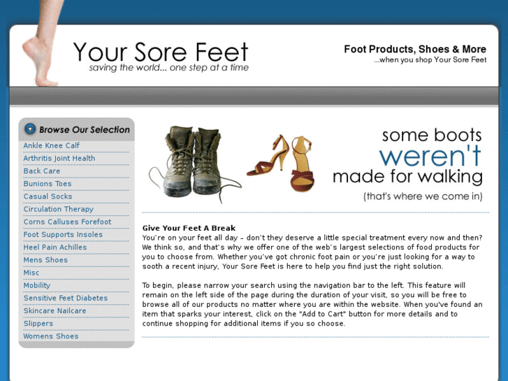 www.yoursorefeet.com