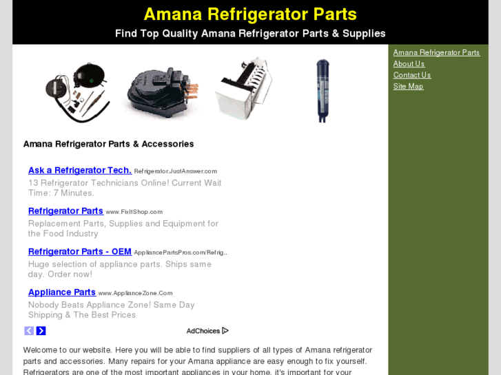 www.amanarefrigeratorparts.net