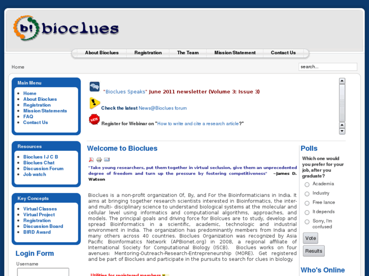 www.bioclues.org