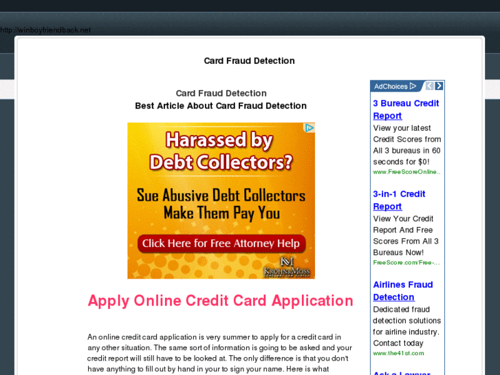 www.cardfrauddetection.com