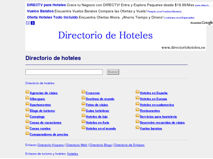 www.directoriohoteles.es