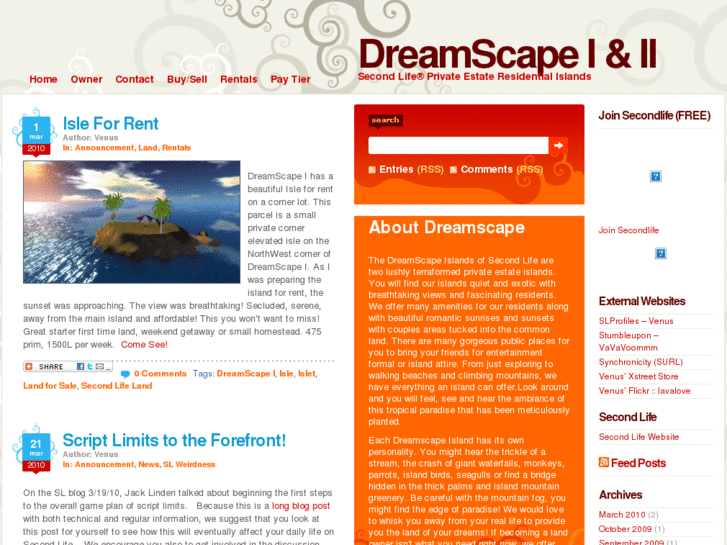 www.dreamscapeislands.com