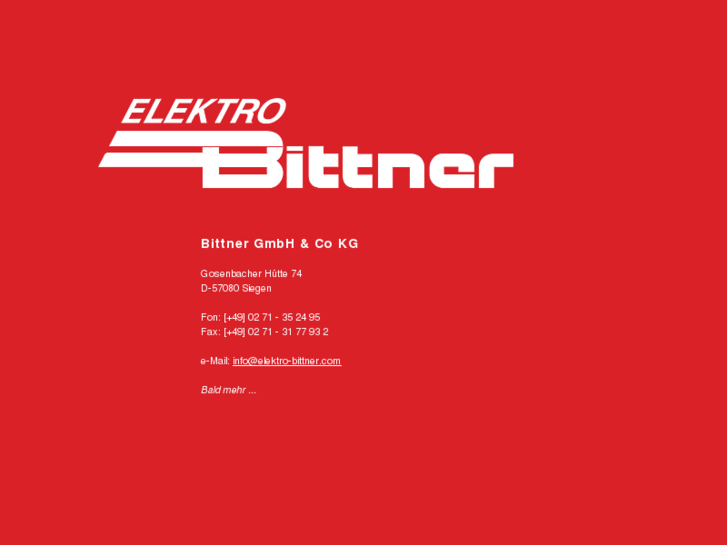 www.elektro-bittner.com