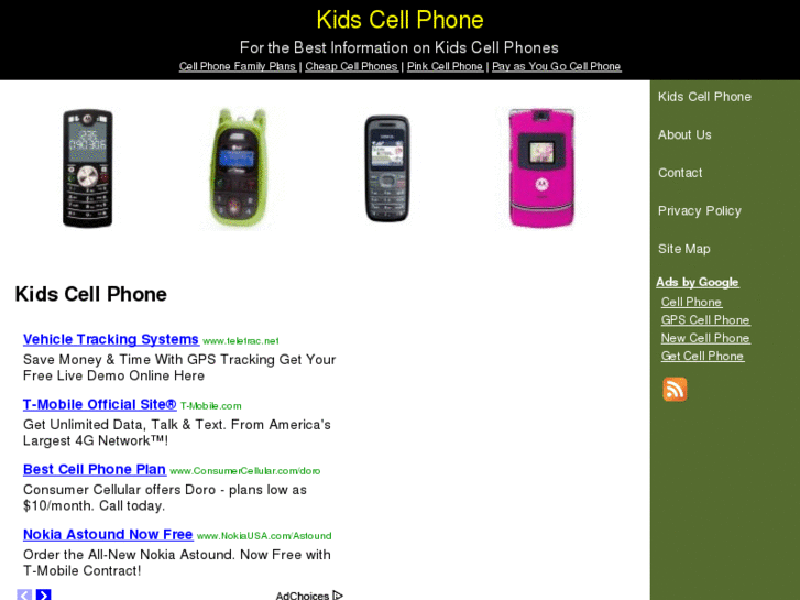 www.kidscellphone.net