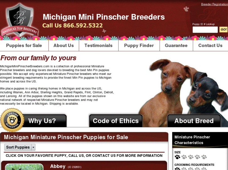 www.michiganminipinscherbreeders.com