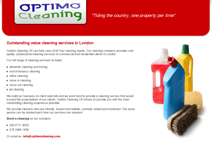 www.optimocleaning.com