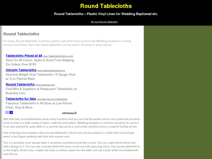 www.round-tablecloths.org