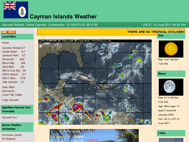 www.weatherincayman.com