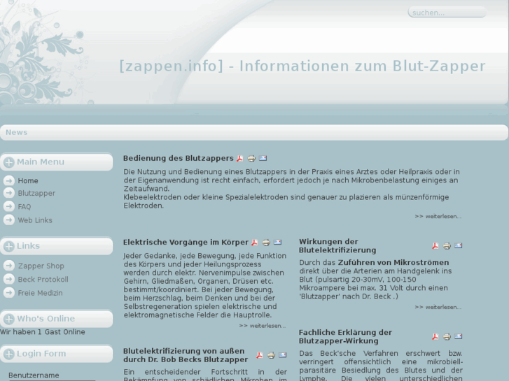 www.zappen.info