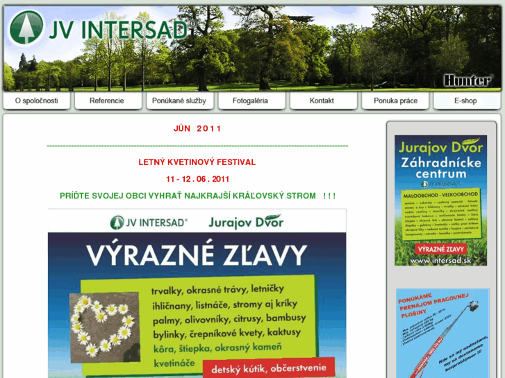 www.intersad.sk