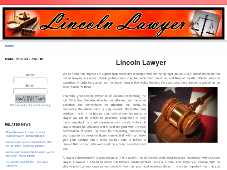 www.lincolnlawyer.org