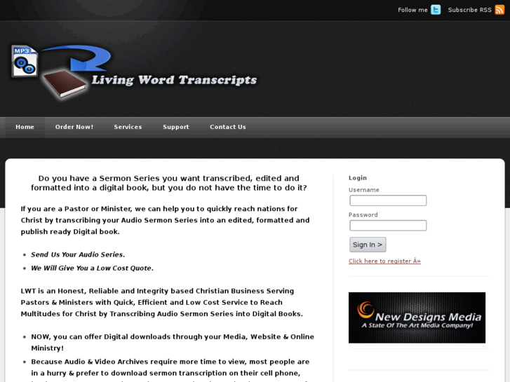 www.livingwordtranscripts.com