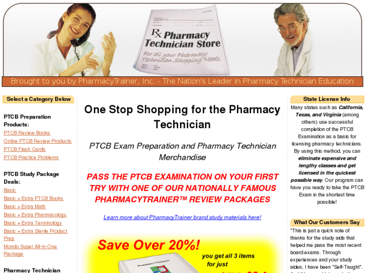 www.pharmacytechnicianstore.com