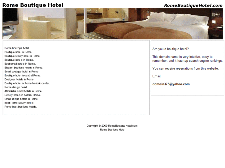 www.romeboutiquehotel.com