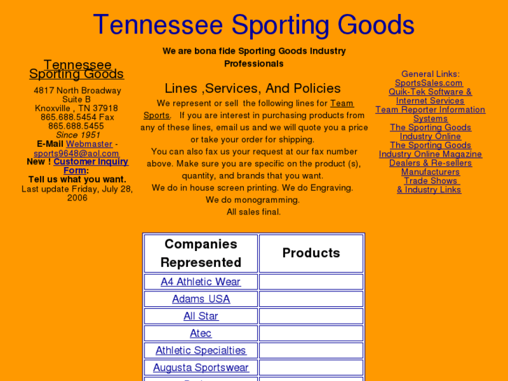 www.tennesseesportinggoods.com