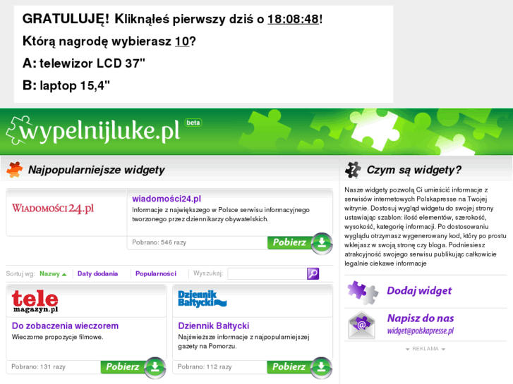 www.wypelnijluke.pl