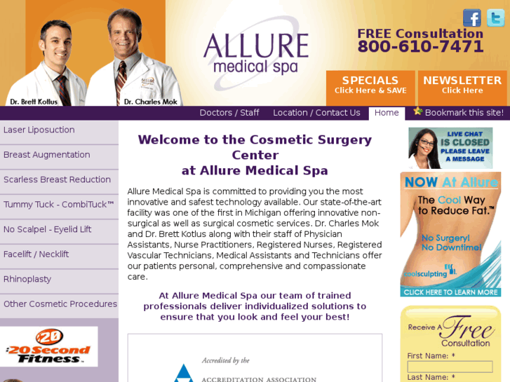 www.cosmeticsurgerycenterofmichigan.com