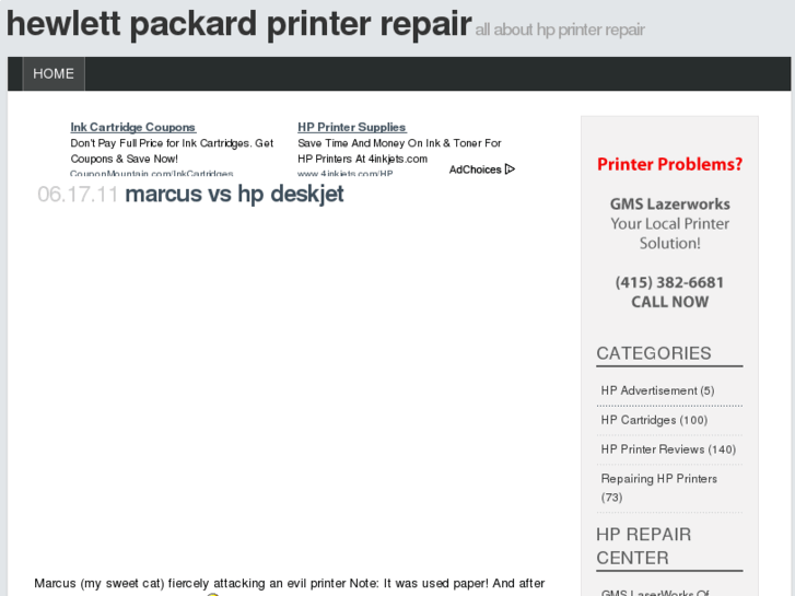 www.hewlettpackardprinterrepair.com