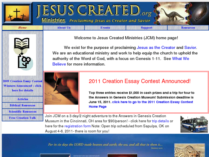 www.jesuscreated.com